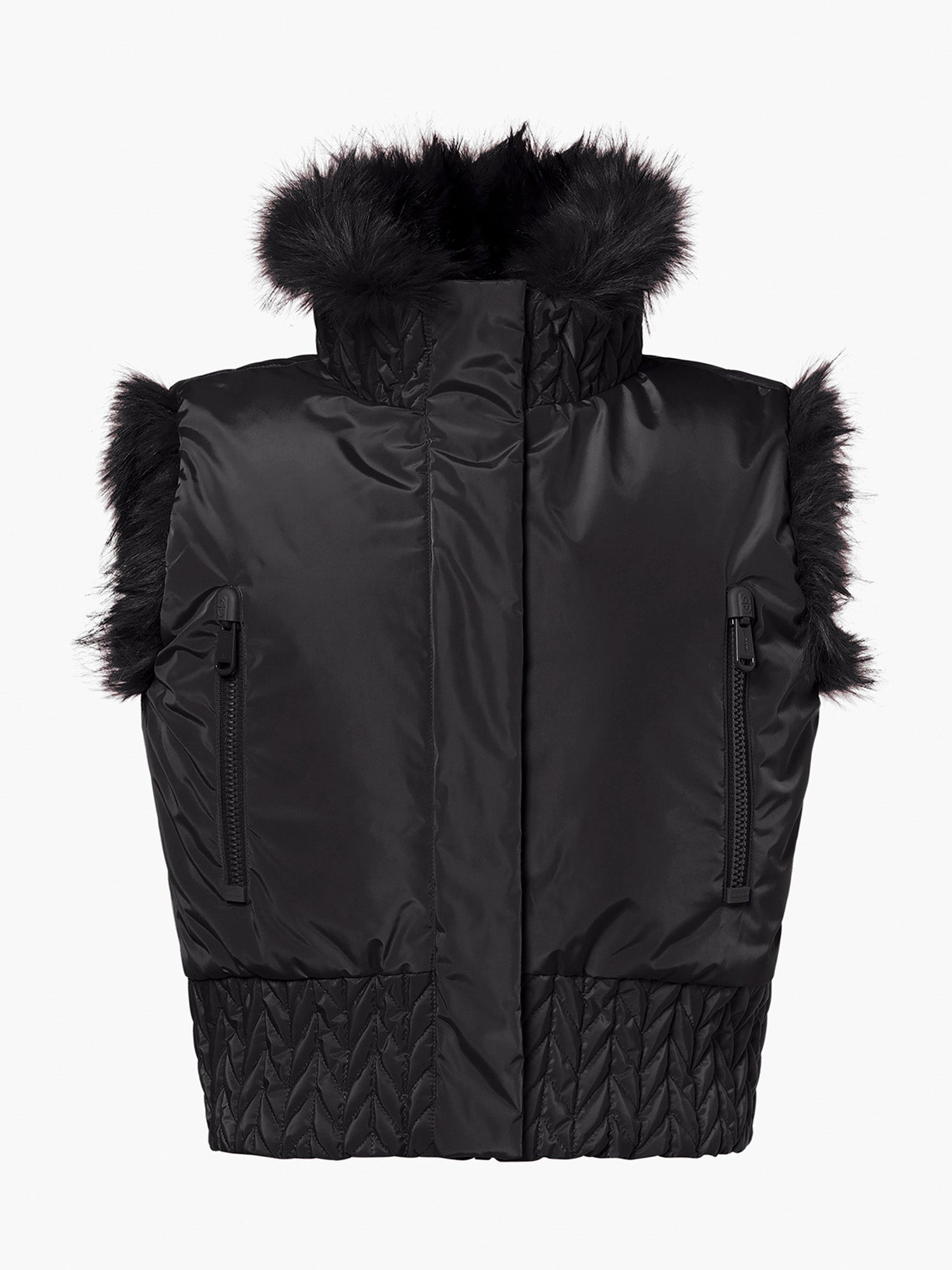 Dahlia Reversible Faux Fur Vest
