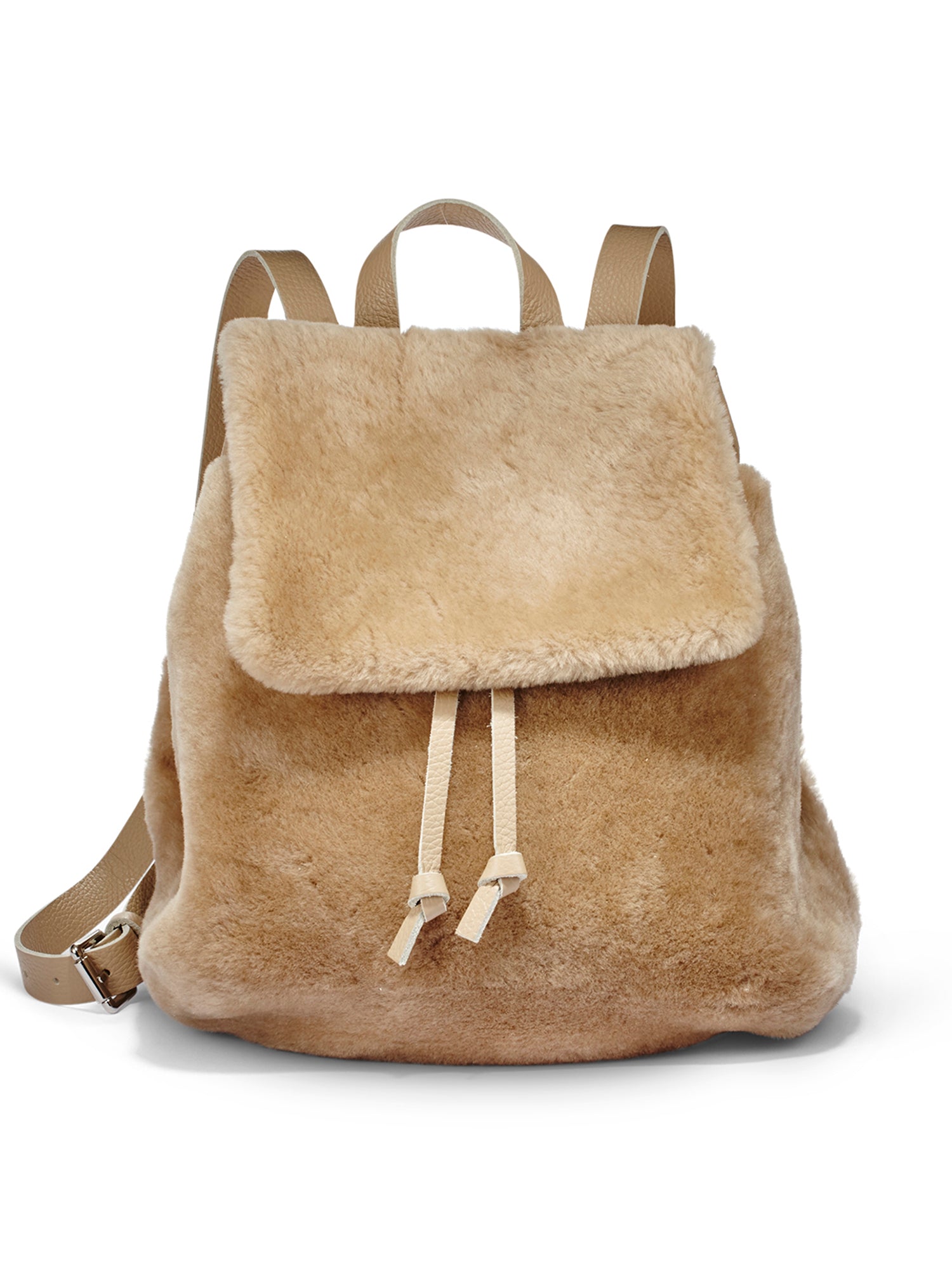 Shearling Backpack