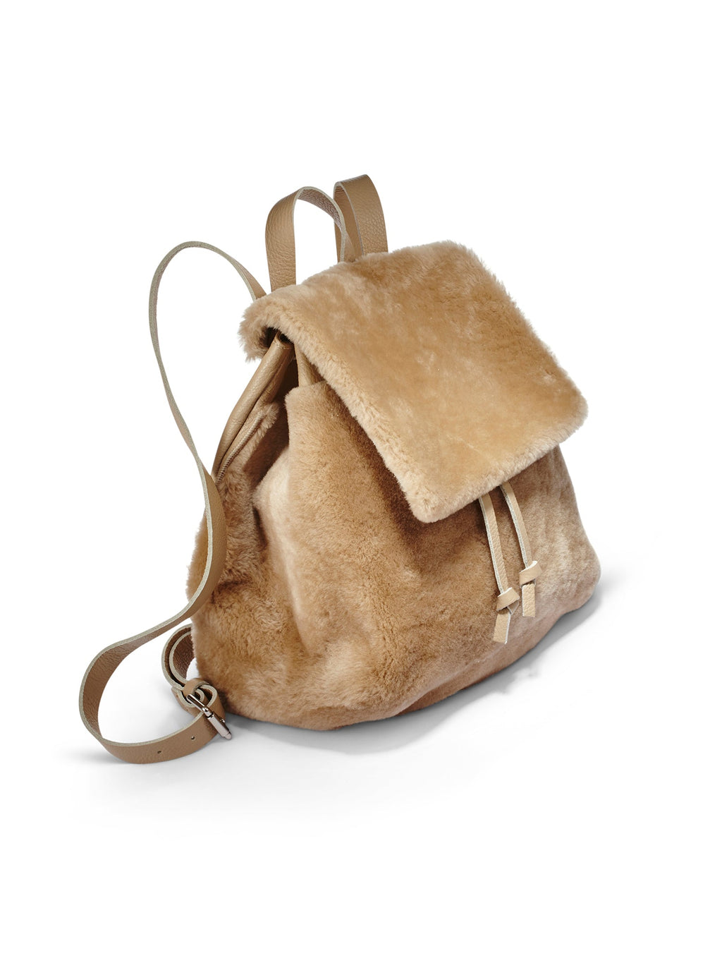 Shearling Backpack