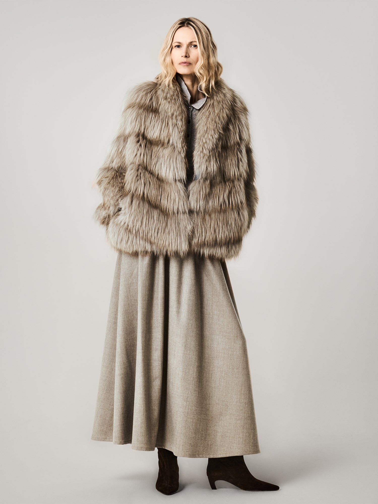 Simona Fox Fur Coat
