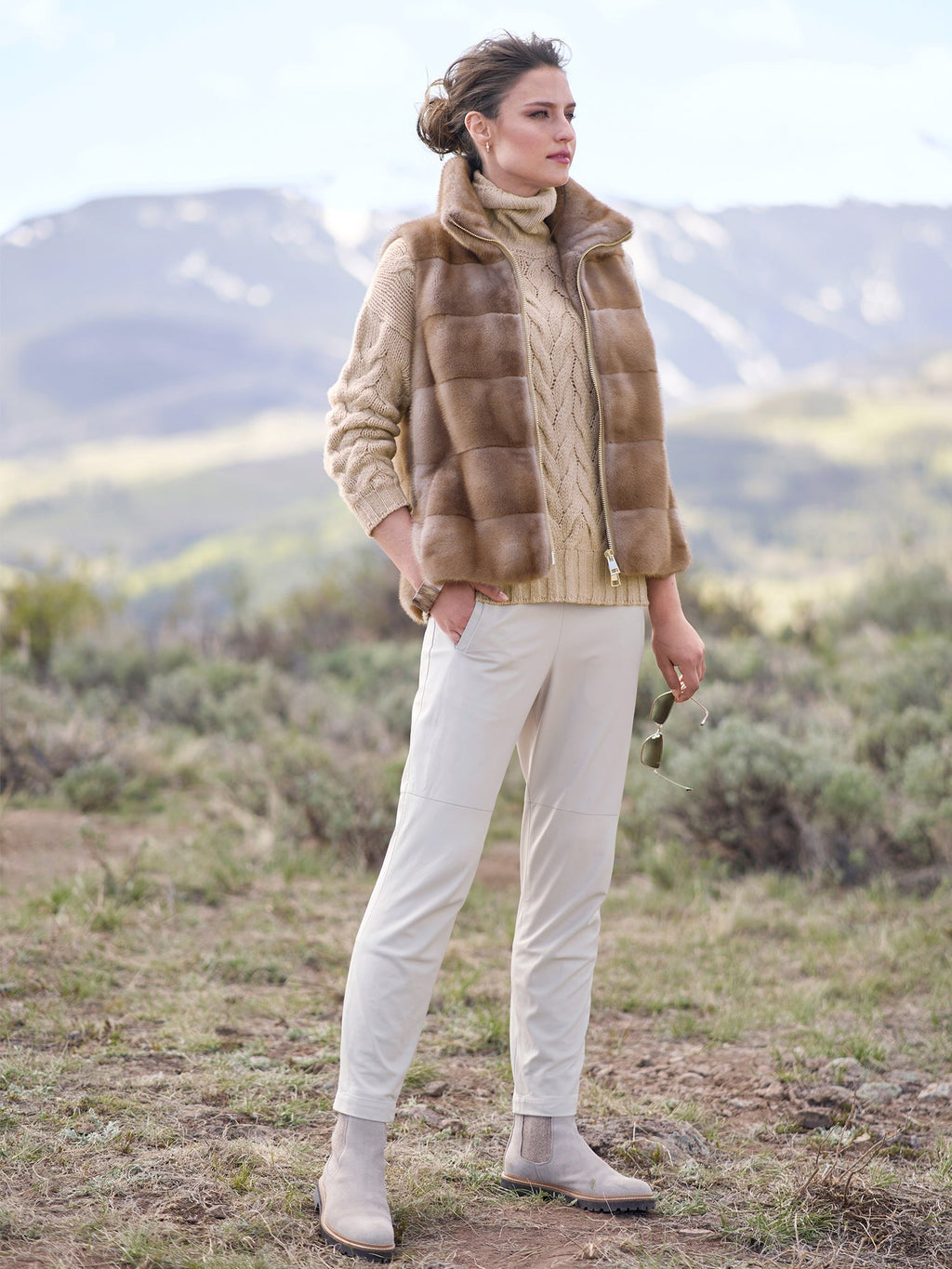 Marina Nappa Leather Pant
