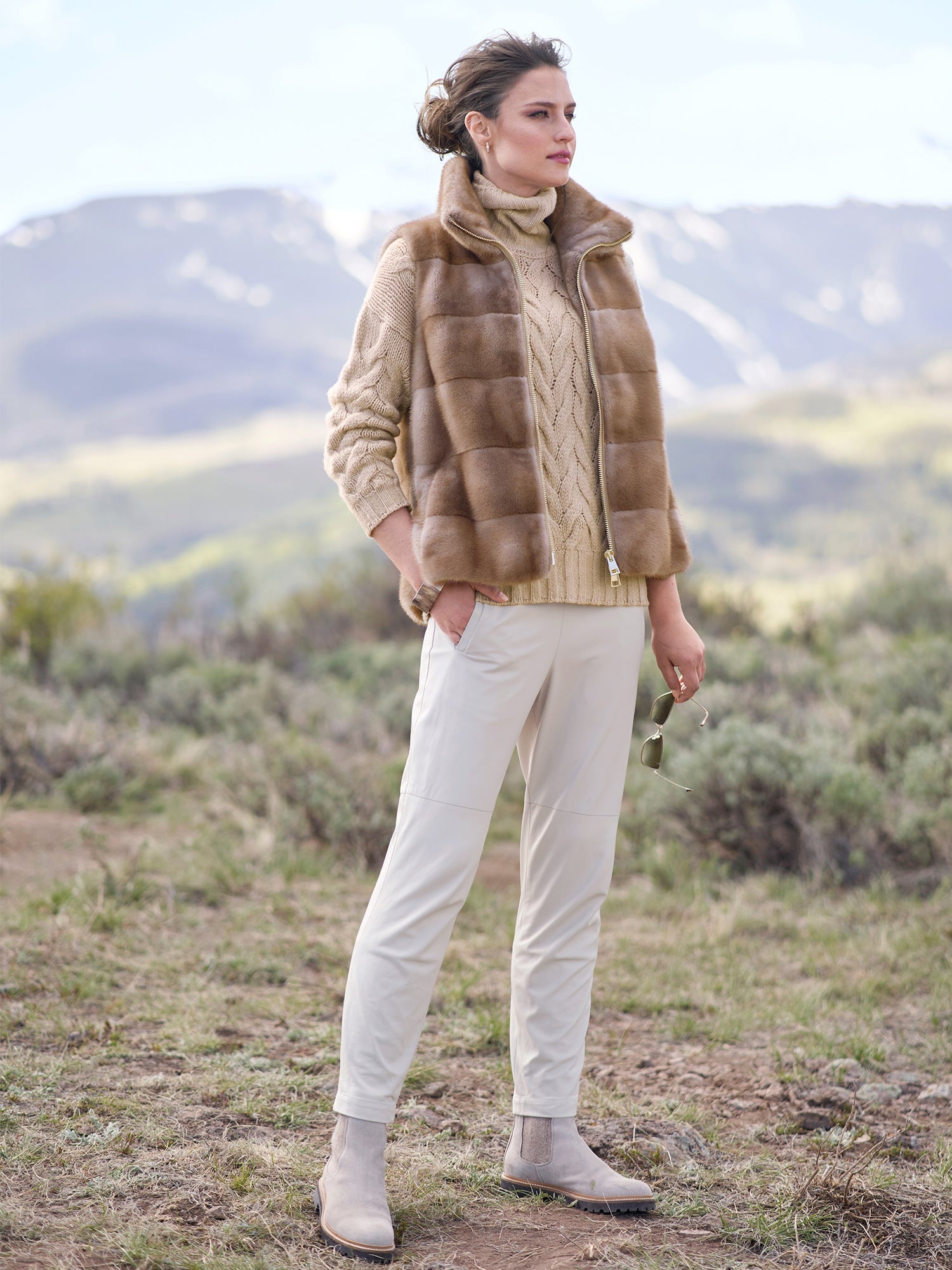 Marina Nappa Leather Pant