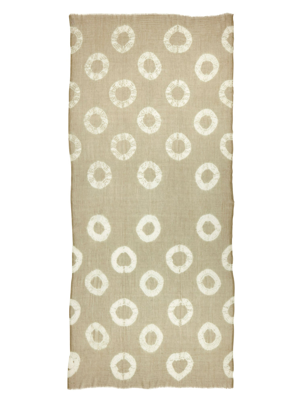 Tie Dye Circle Cashmere Scarf