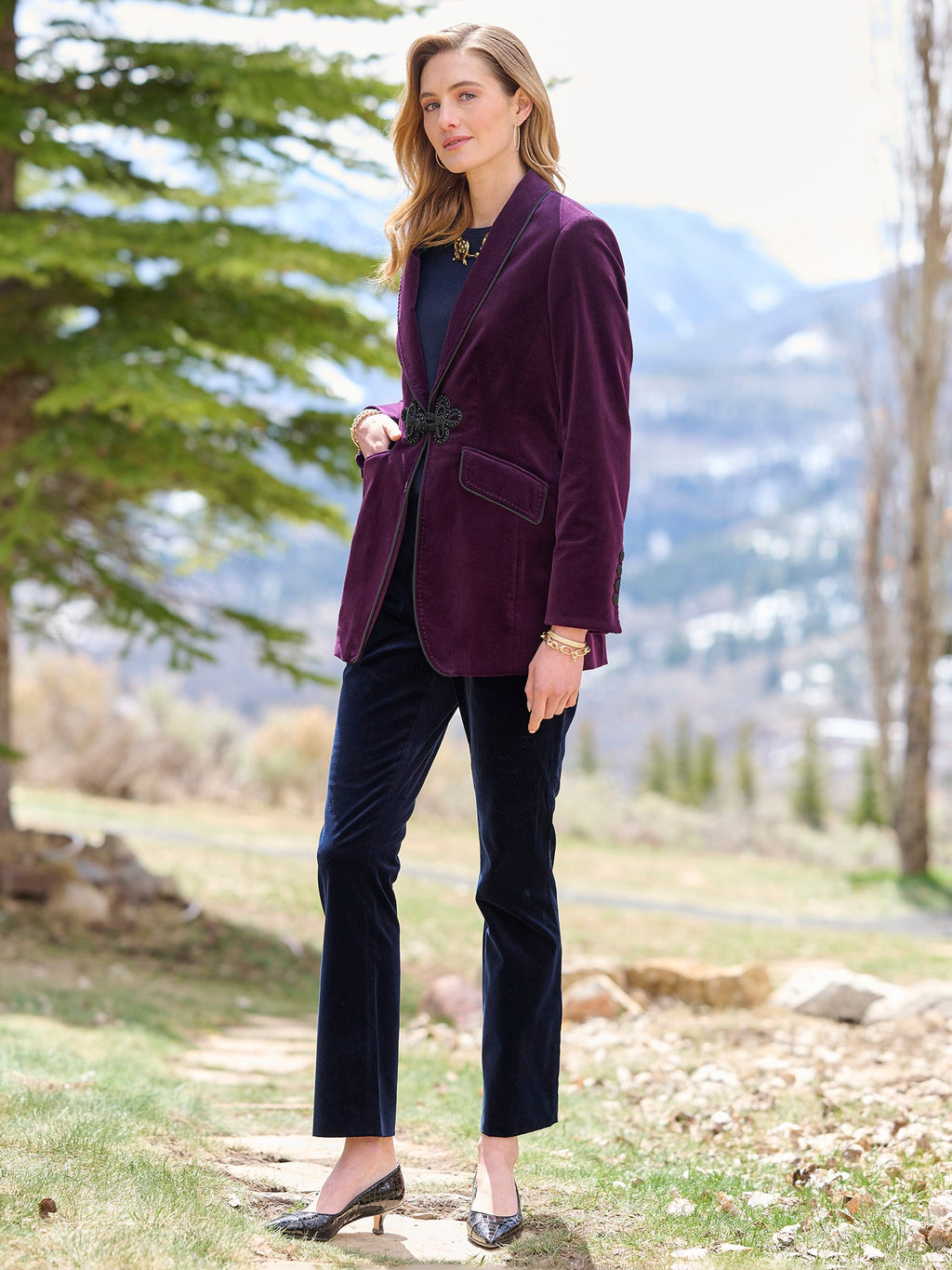 Jordana Velvet Pant