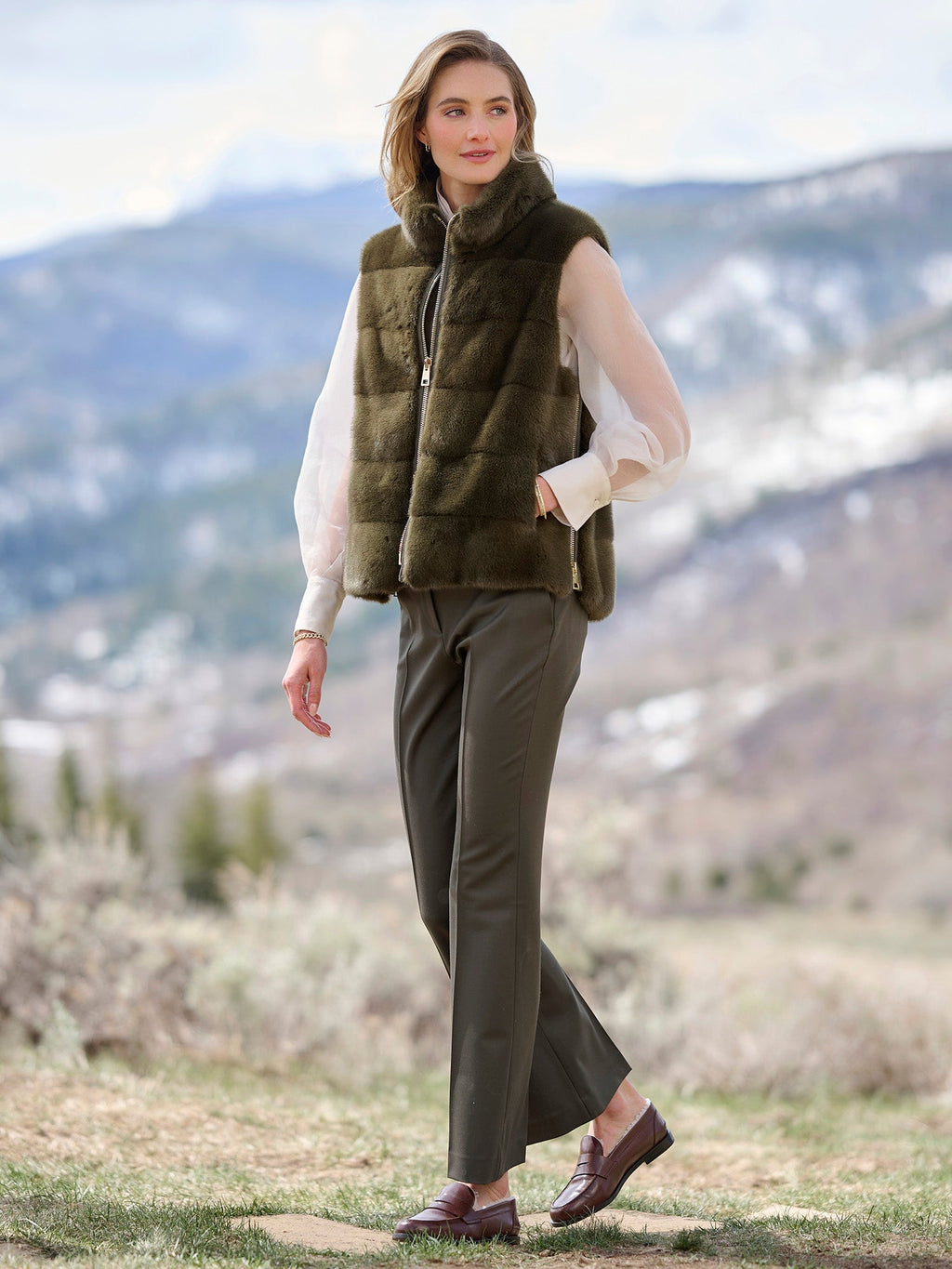 Nellie Wool Stretch Pant