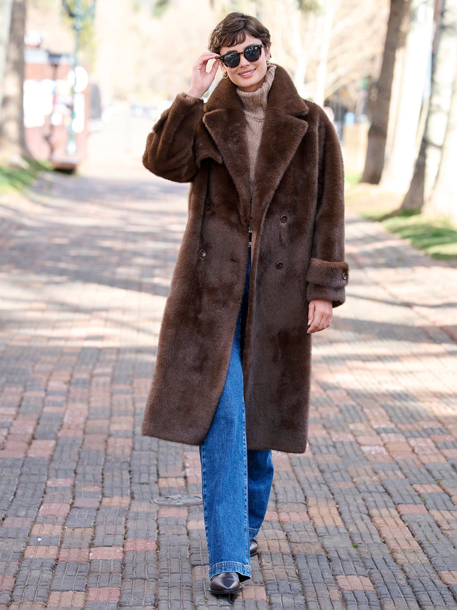 Ardelis Long Faux Fur Coat