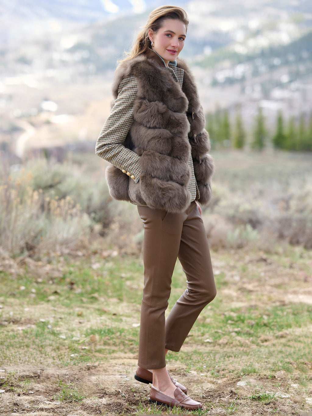 Marina Nappa Leather Pant