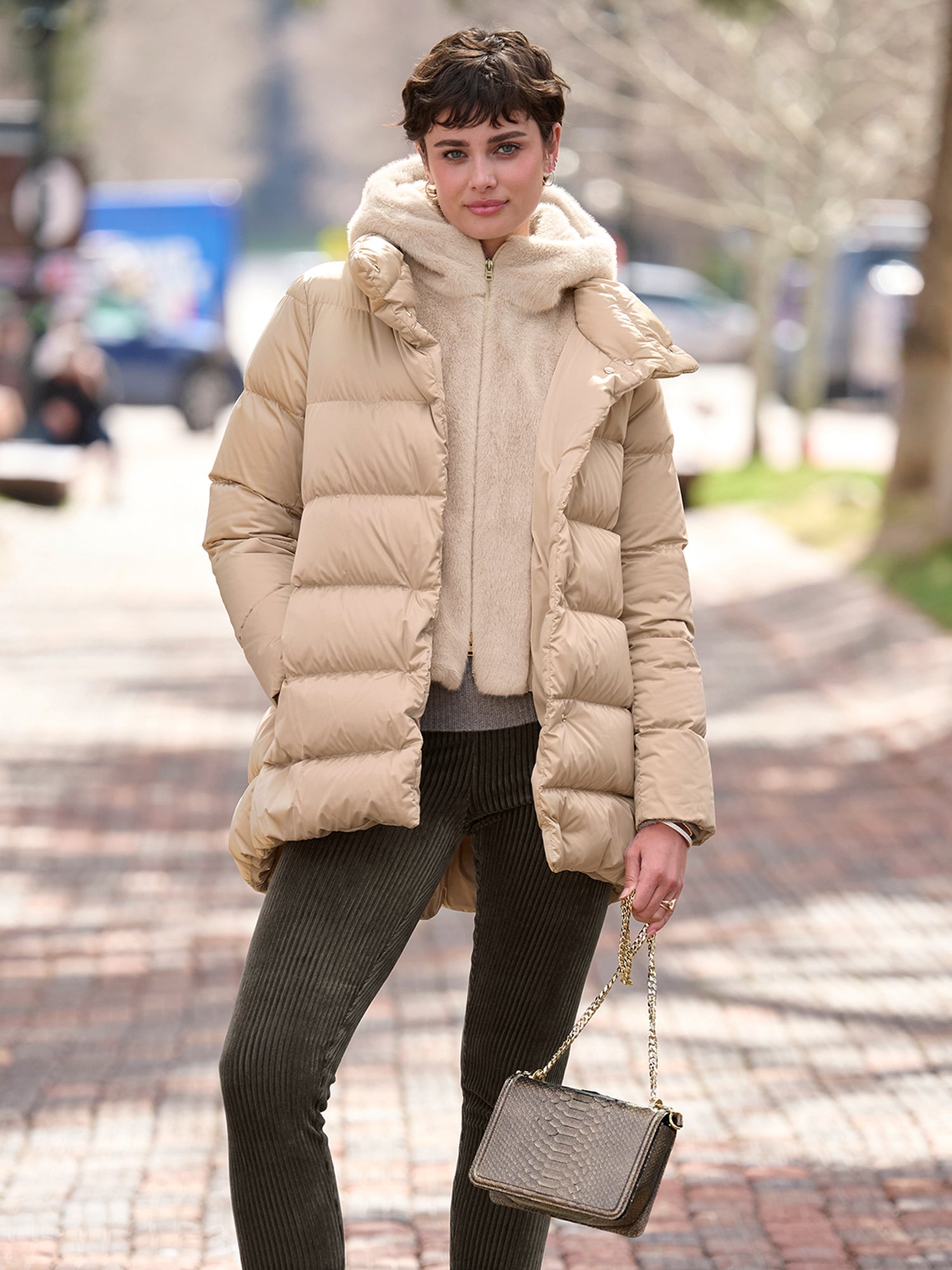 Ali Tec Satin Hooded Jacket