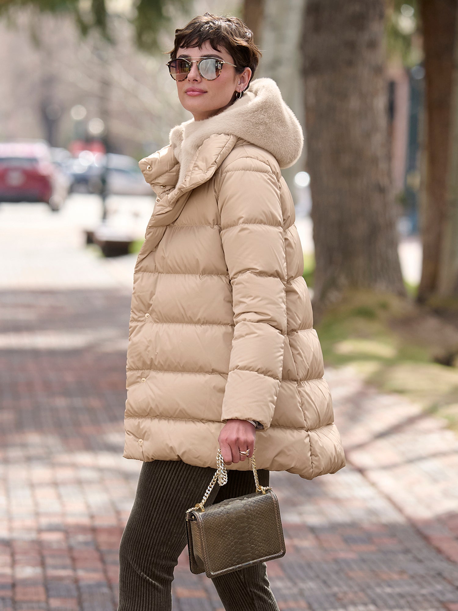 Ali Tec Satin Hooded Jacket