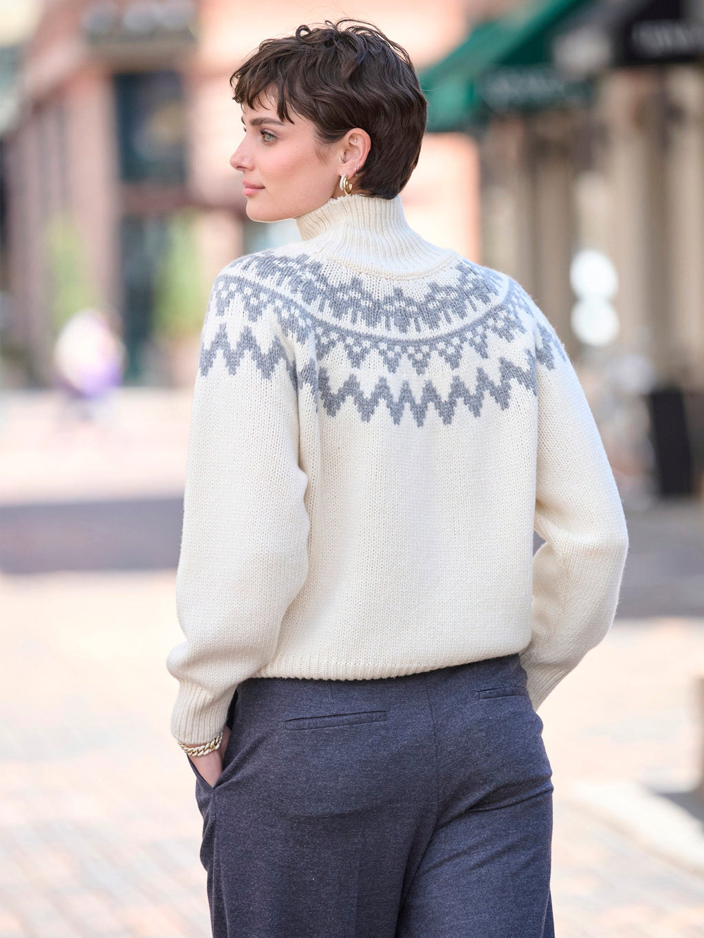 Miley Nordic Cashmere Sweater