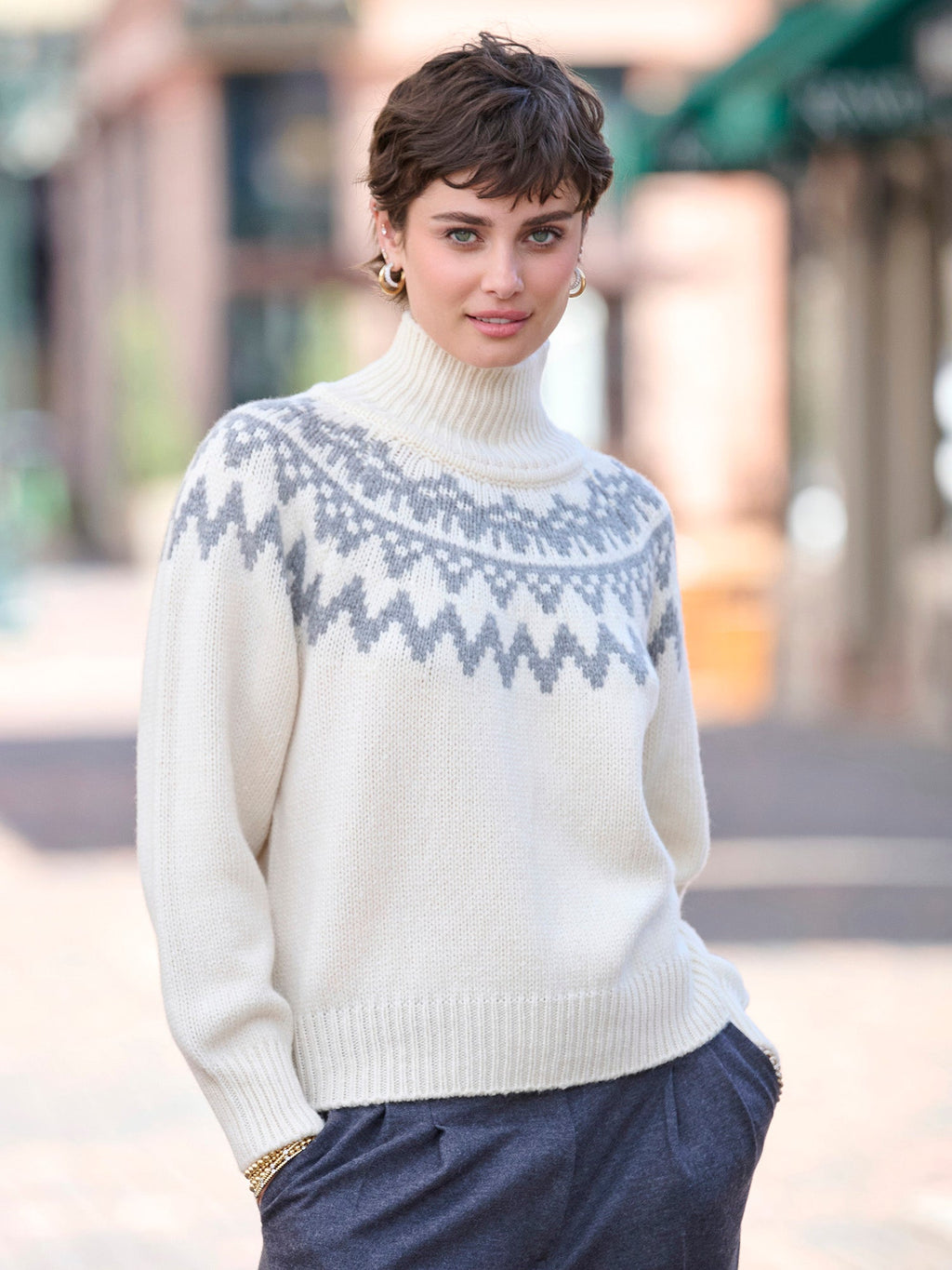 Miley Nordic Cashmere Sweater