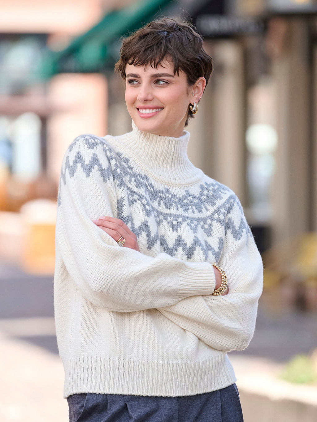 Miley Nordic Cashmere Sweater