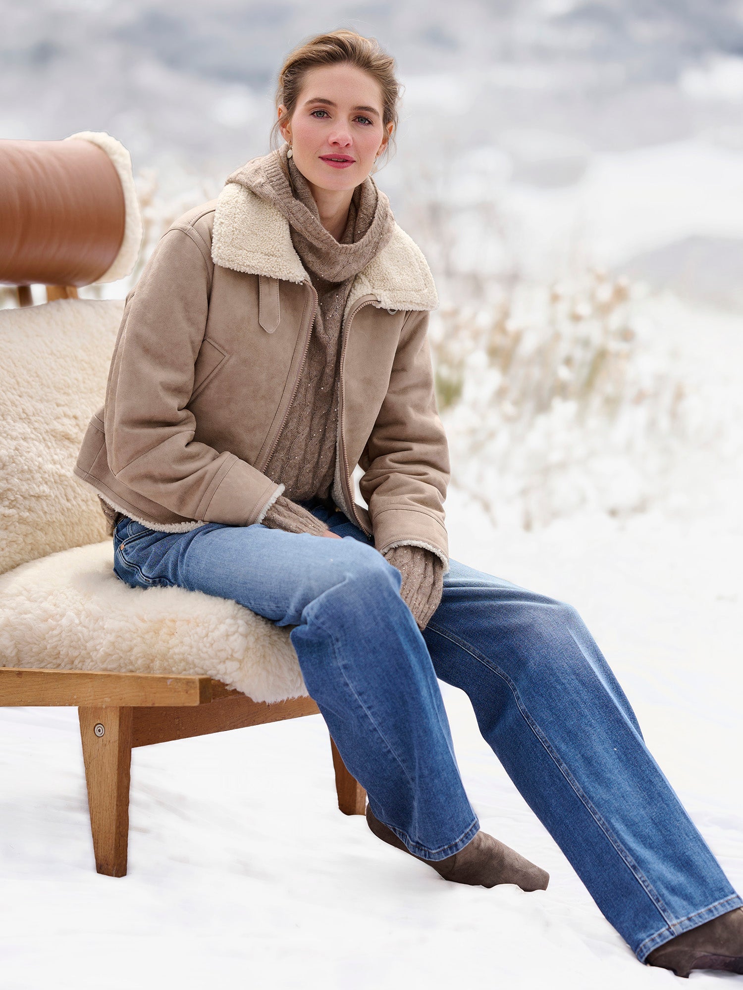 Wide Straight Leg Jean