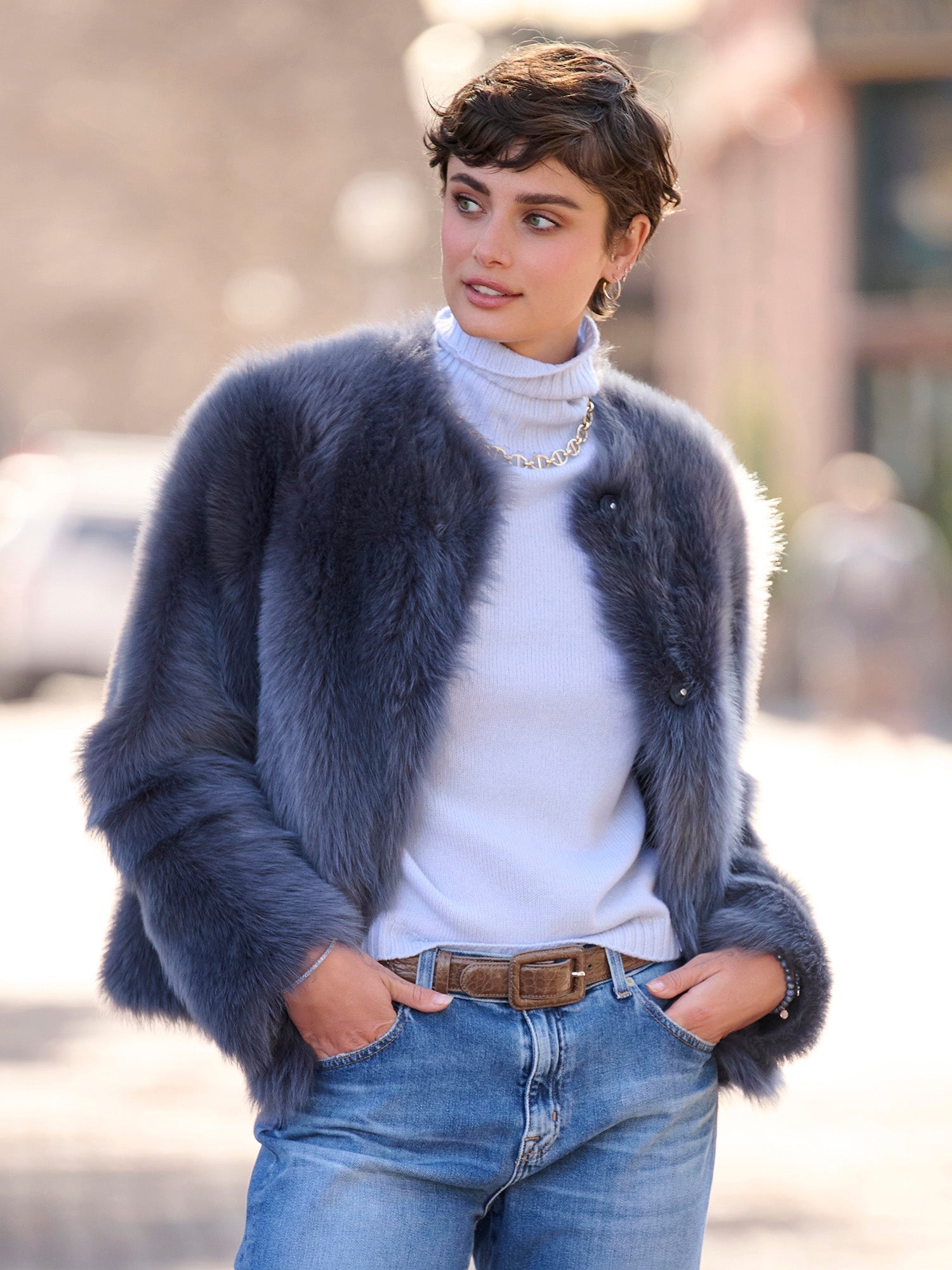 Gianna Toscana Shearling Coat