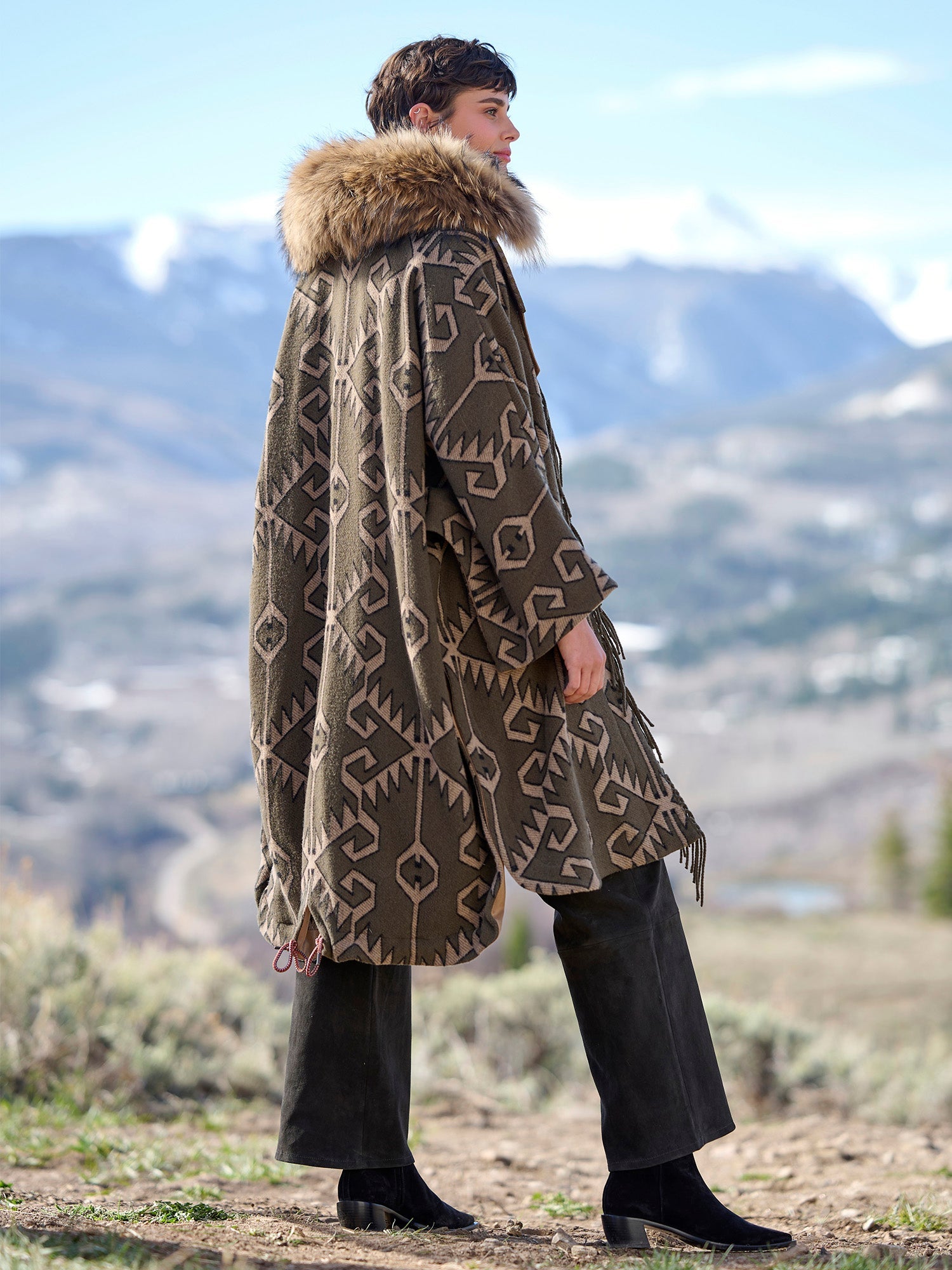 Braelyn Wool Coat