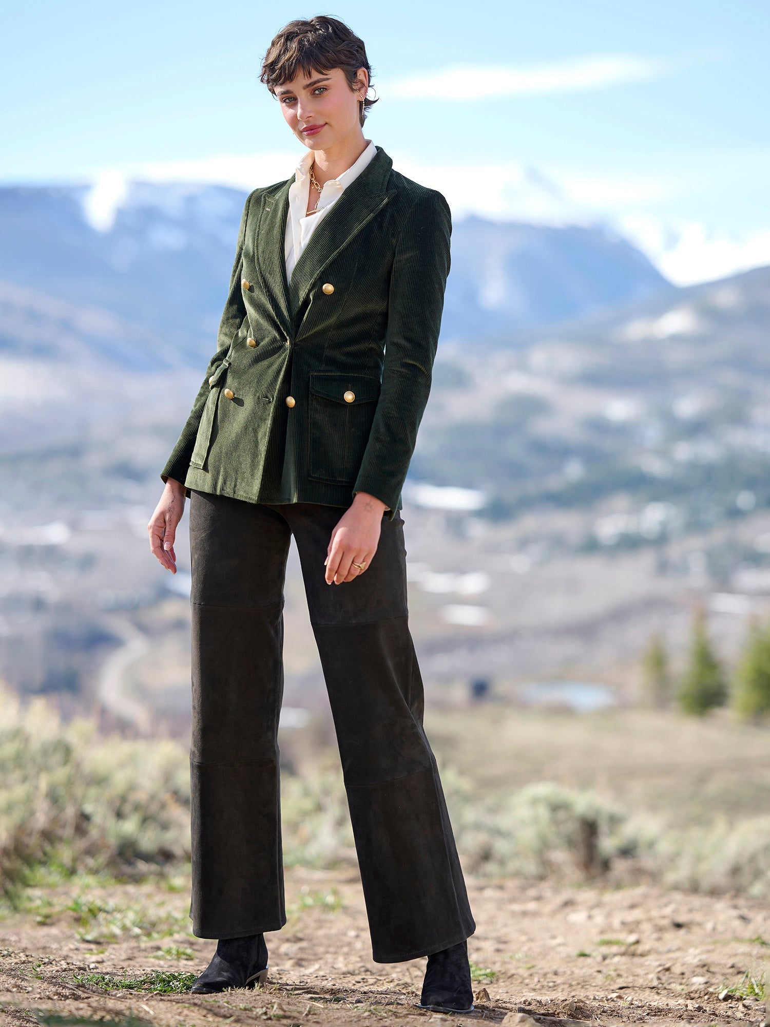 Matilde Suede Pant