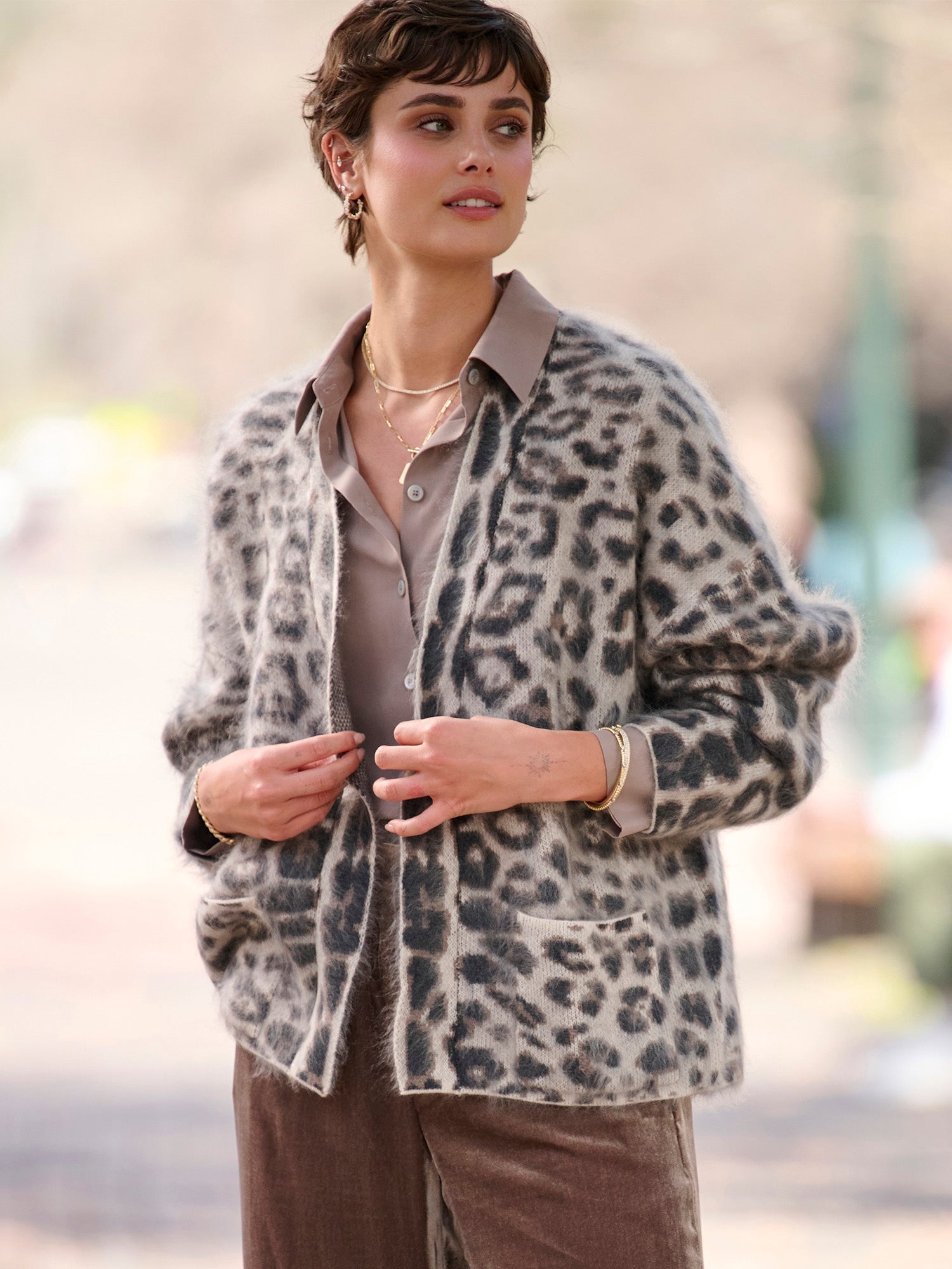 Cecylia Cashmere Cardigan