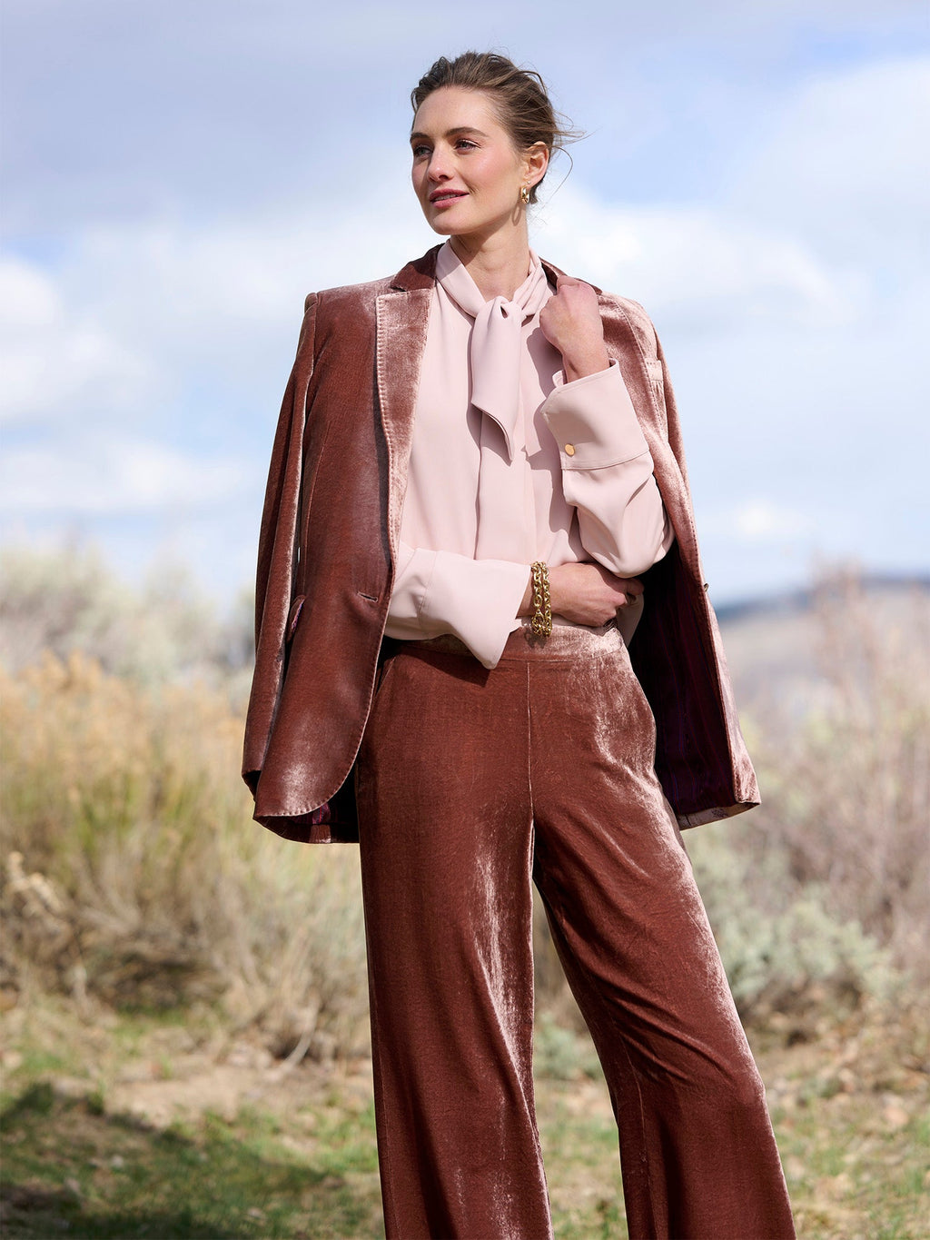 Anona Velvet Pant