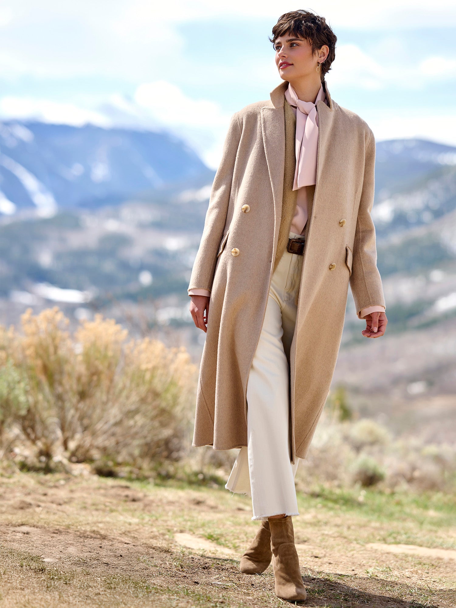 Hepburn Cropped Wide Leg Jean