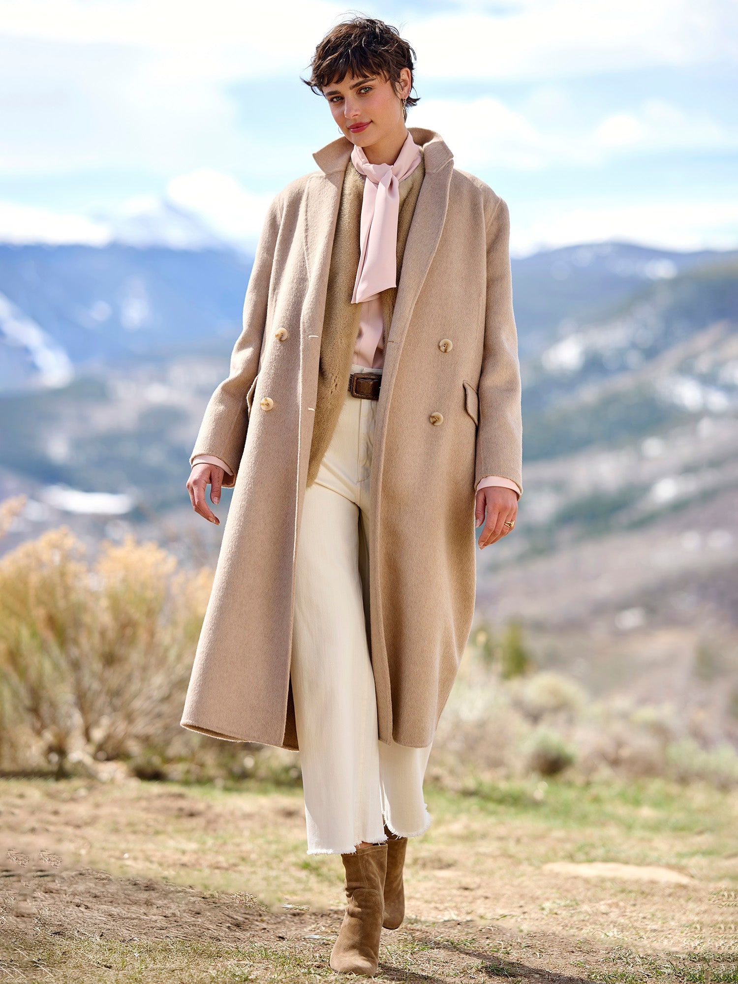 Hepburn Cropped Wide Leg Jean