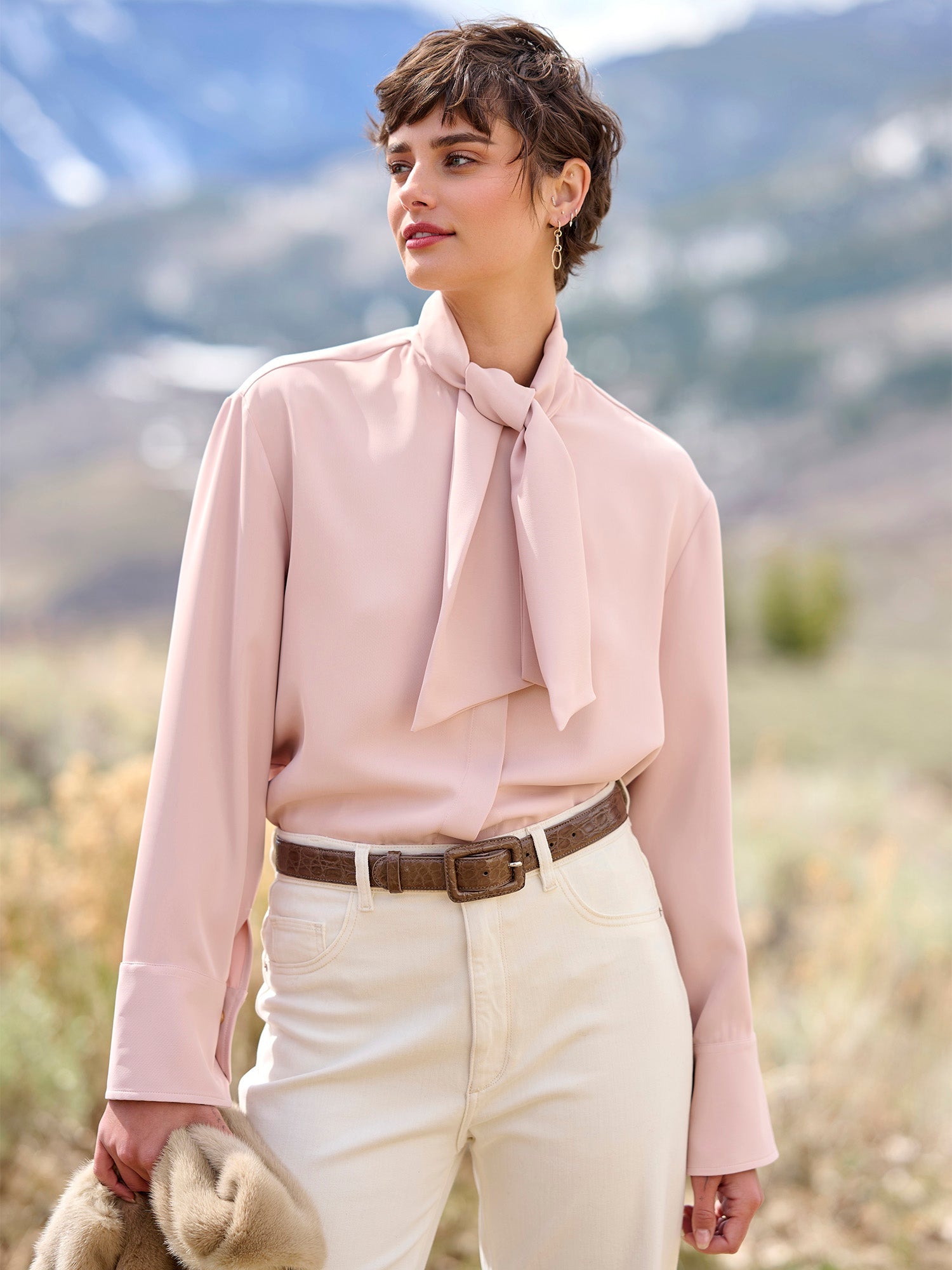 Hepburn Cropped Wide Leg Jean