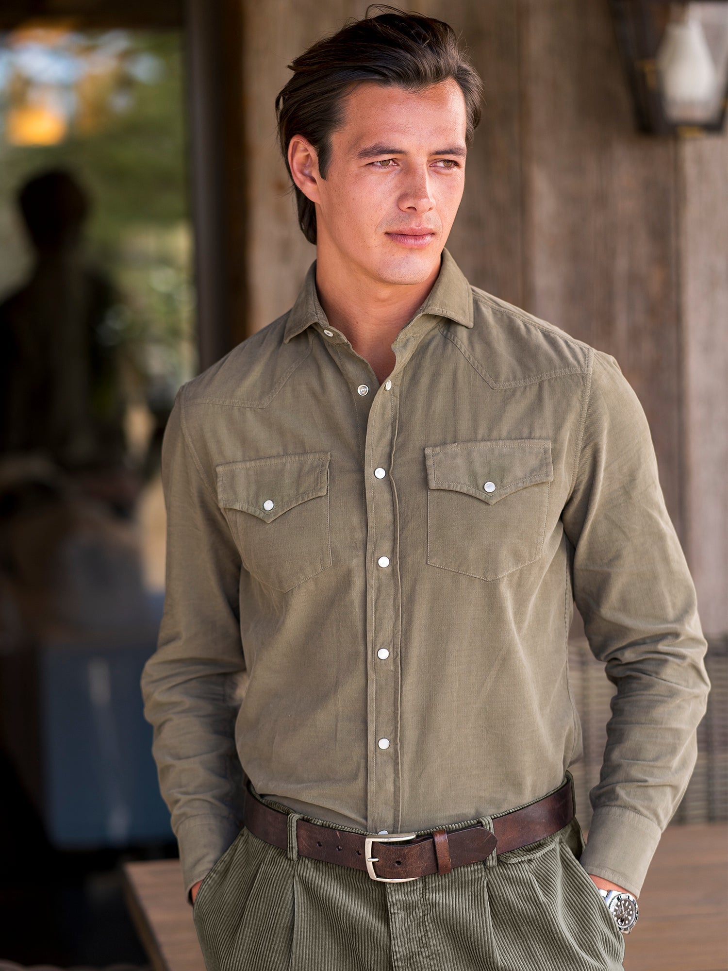 Western Corduroy Shirt