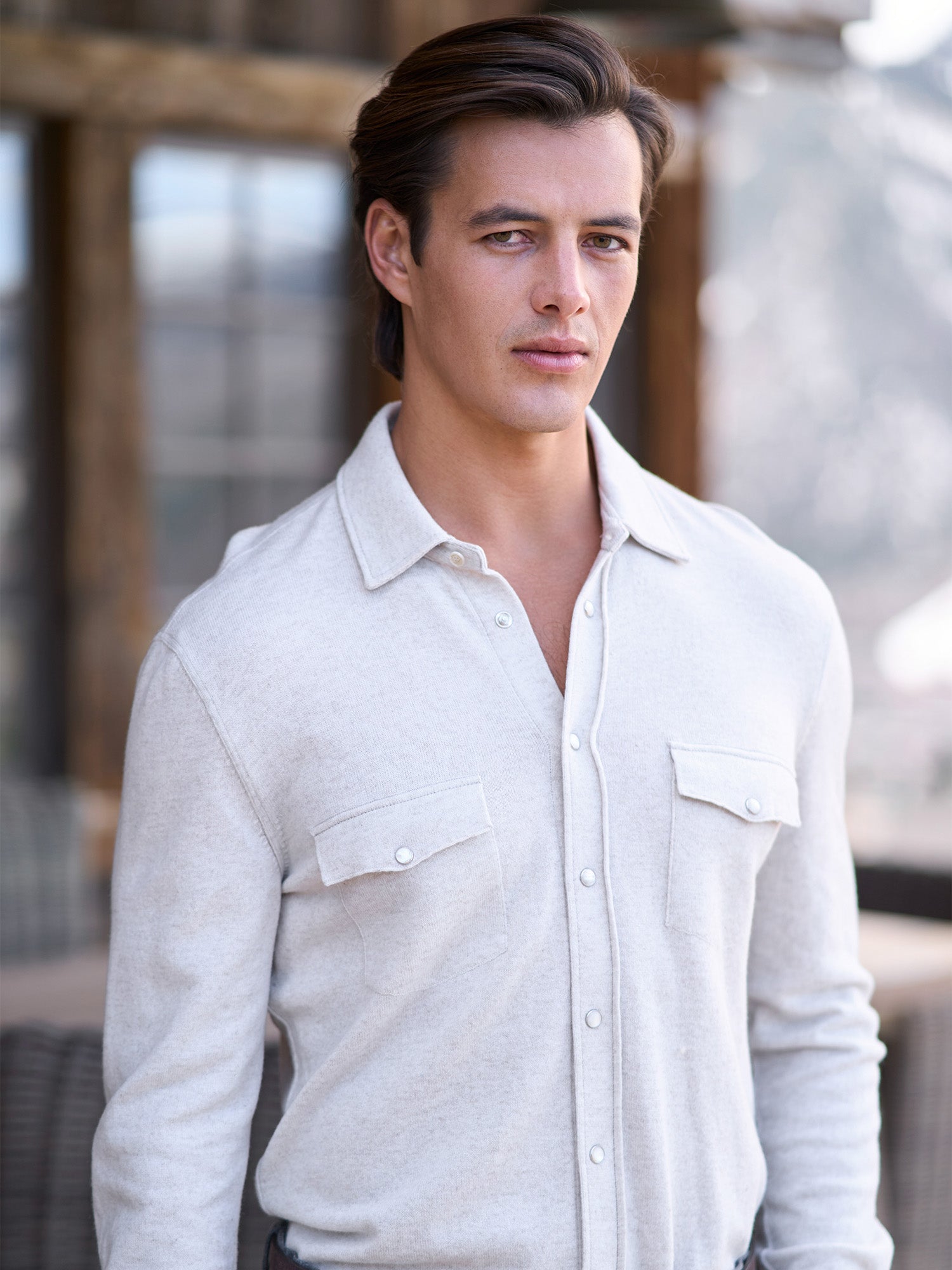 Western Cashmere Shirt