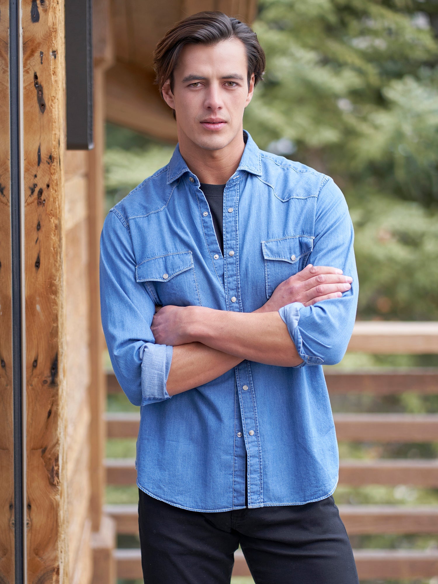 Western Denim Shirt