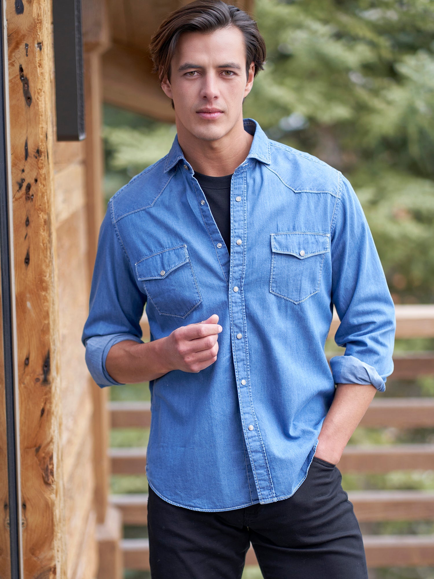 Western Denim Shirt