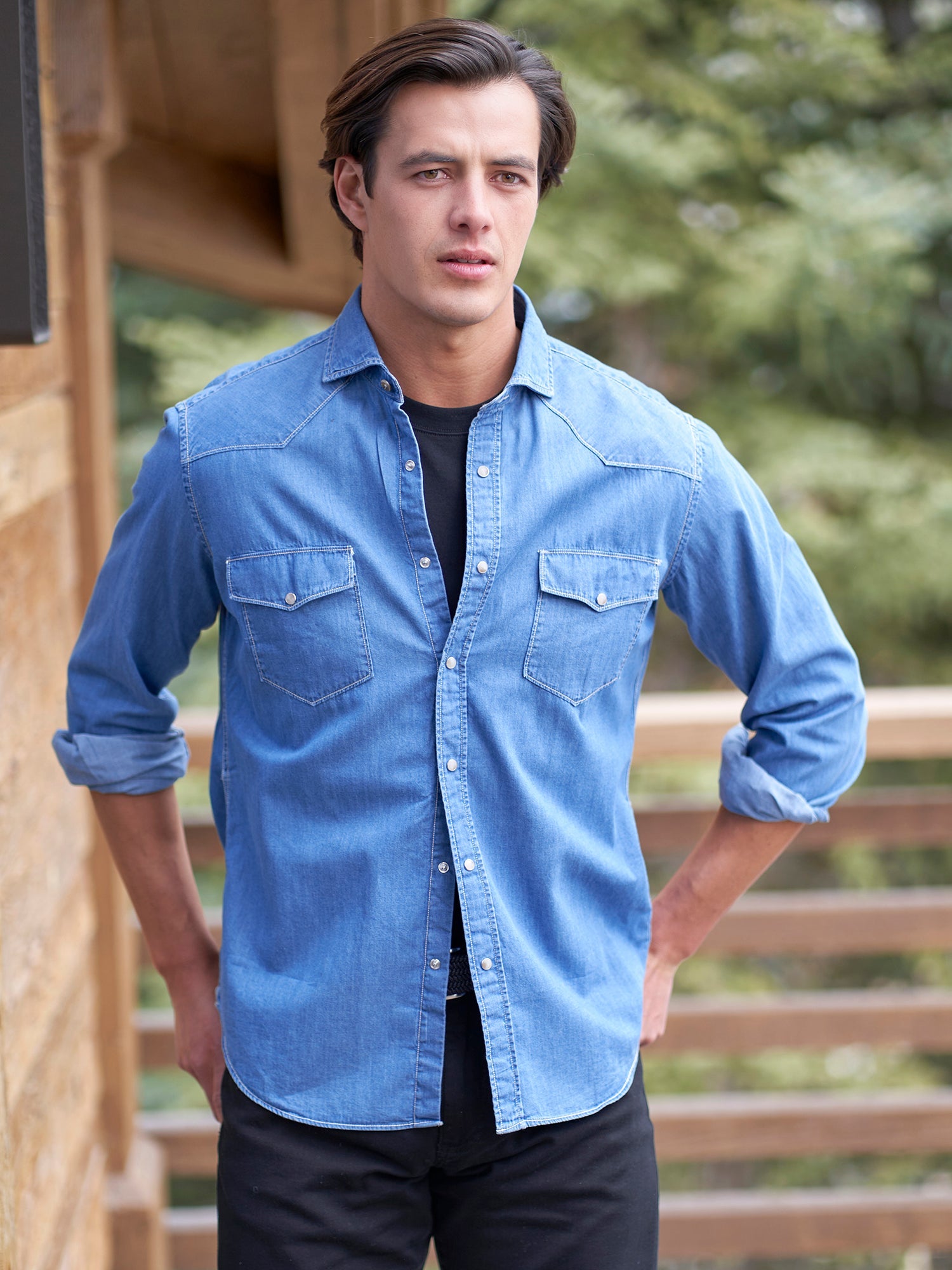 Western Denim Shirt