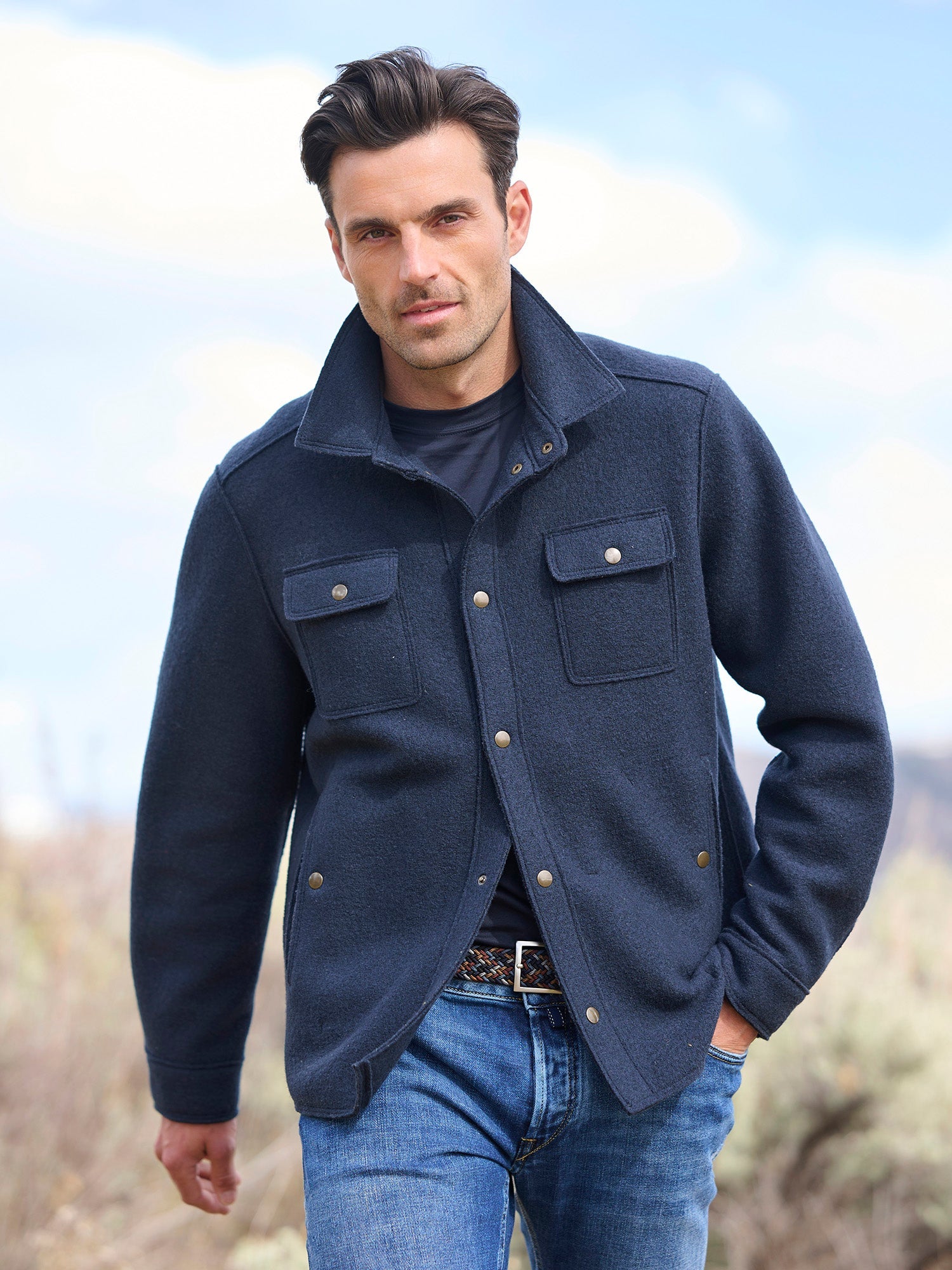 Valentin Wool Shirt Jacket