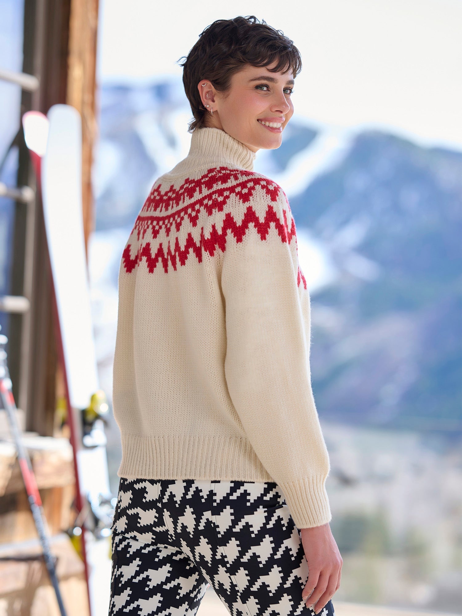 Miley Nordic Cashmere Sweater