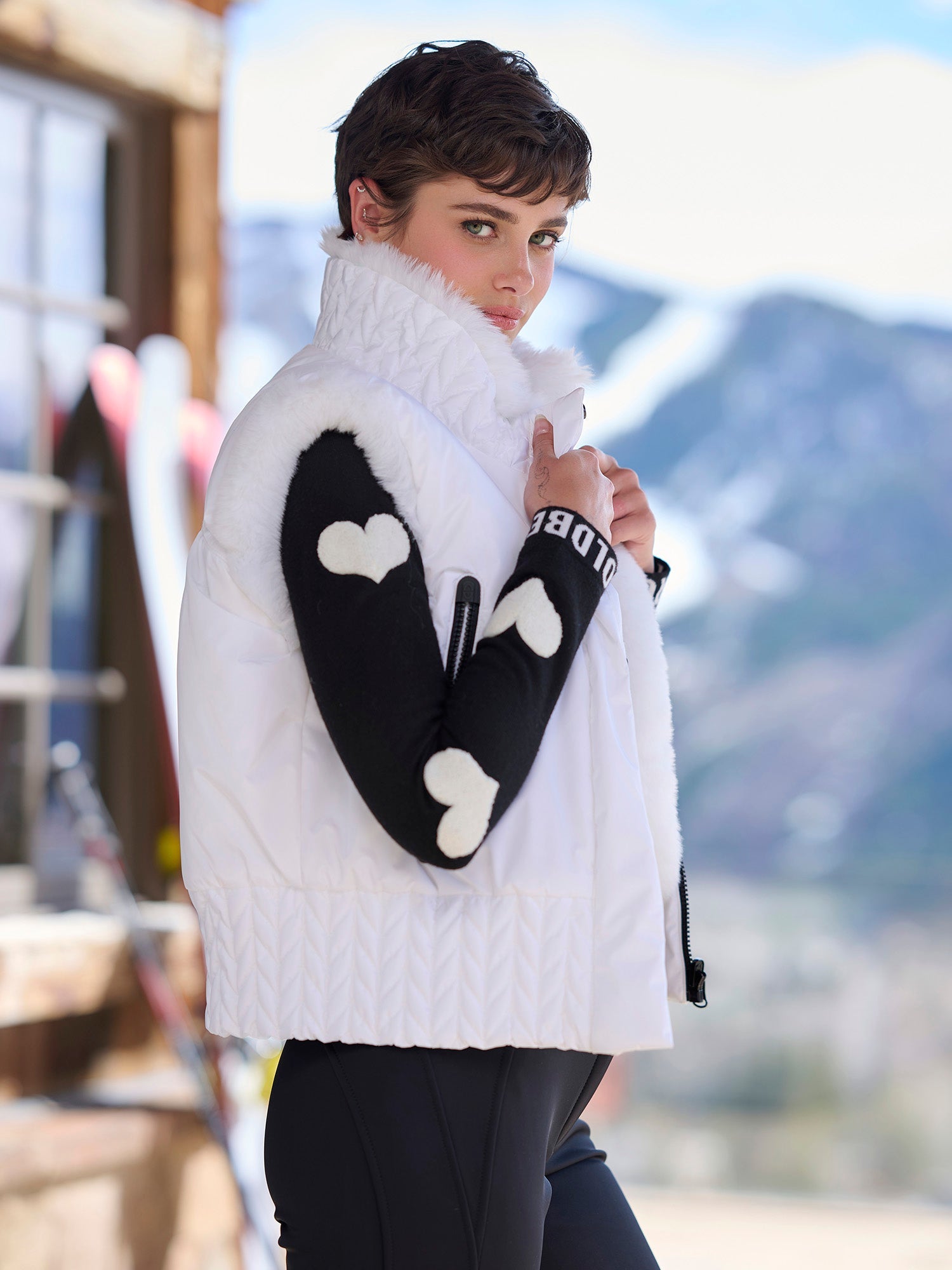 Dahlia Reversible Faux Fur Vest