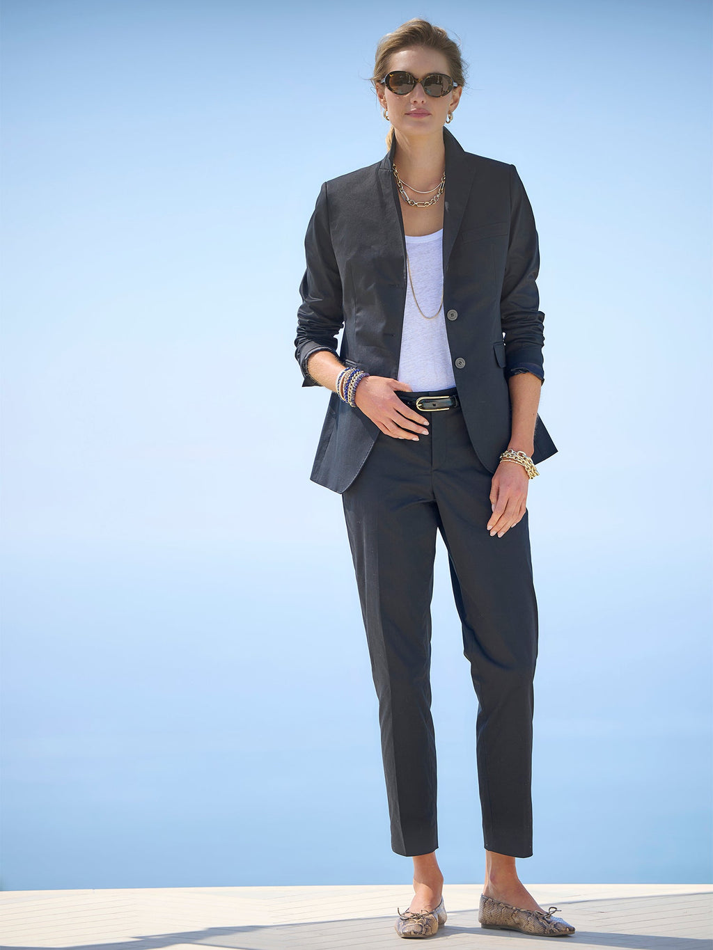 Joy Cotton Stretch Gabardine Pant
