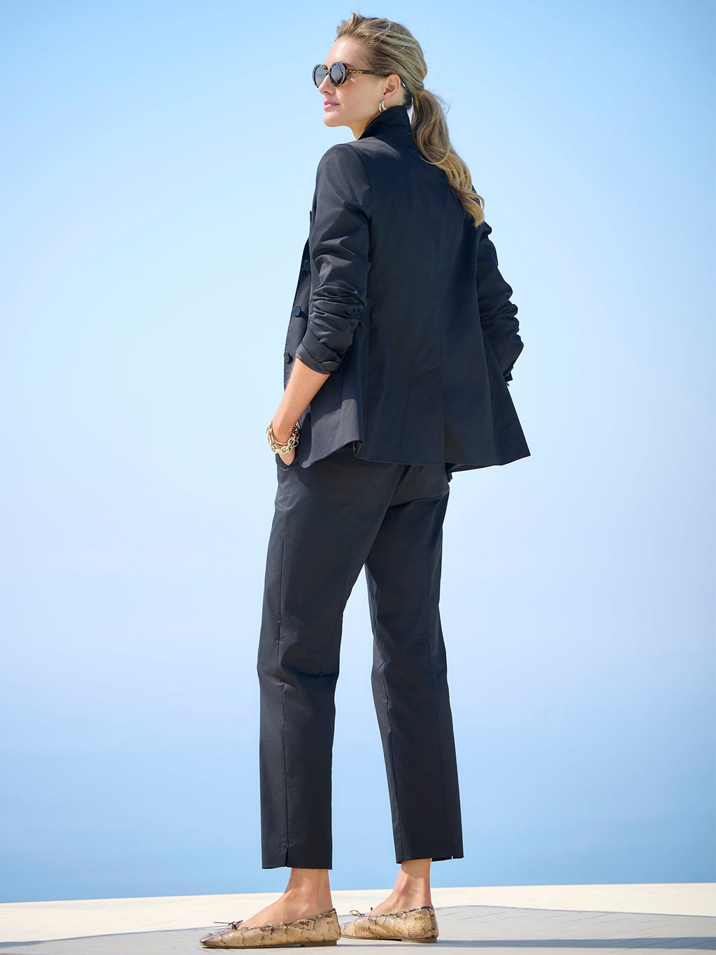 Joy Cotton Stretch Gabardine Pant