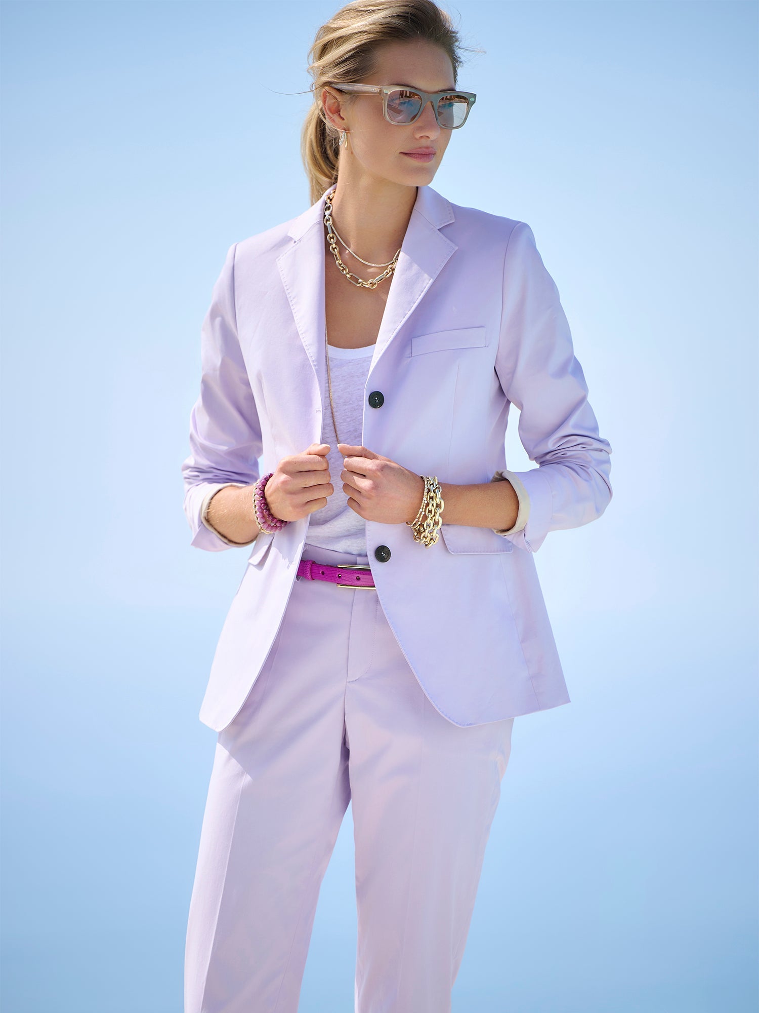 Joy Cotton Stretch Gabardine Pant