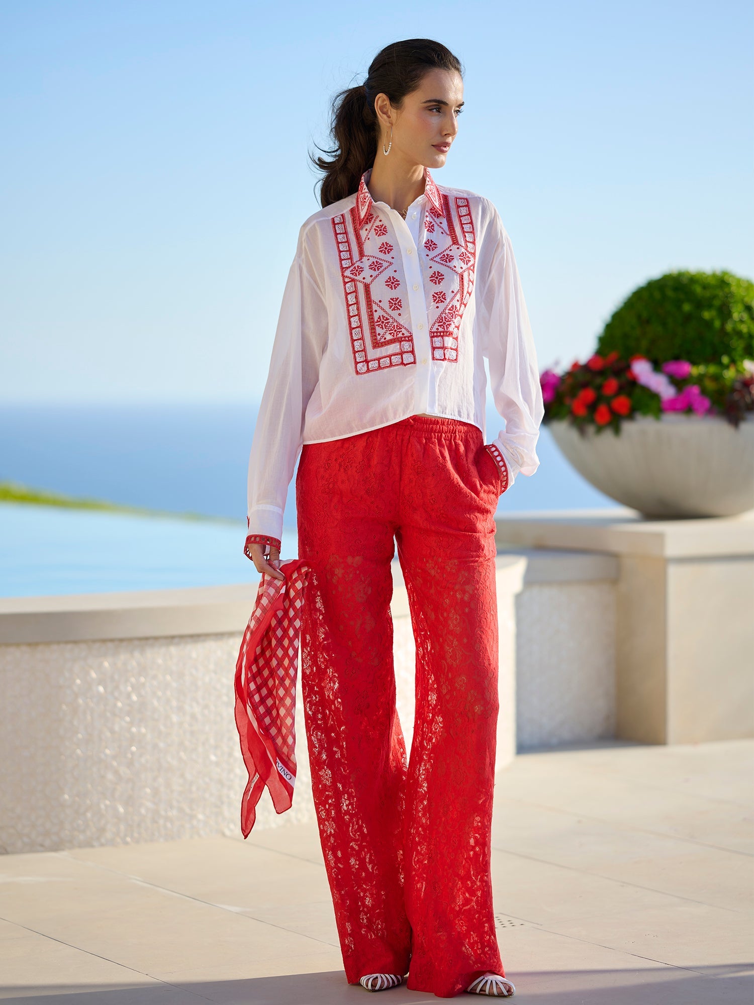 Delphine Lace Pant