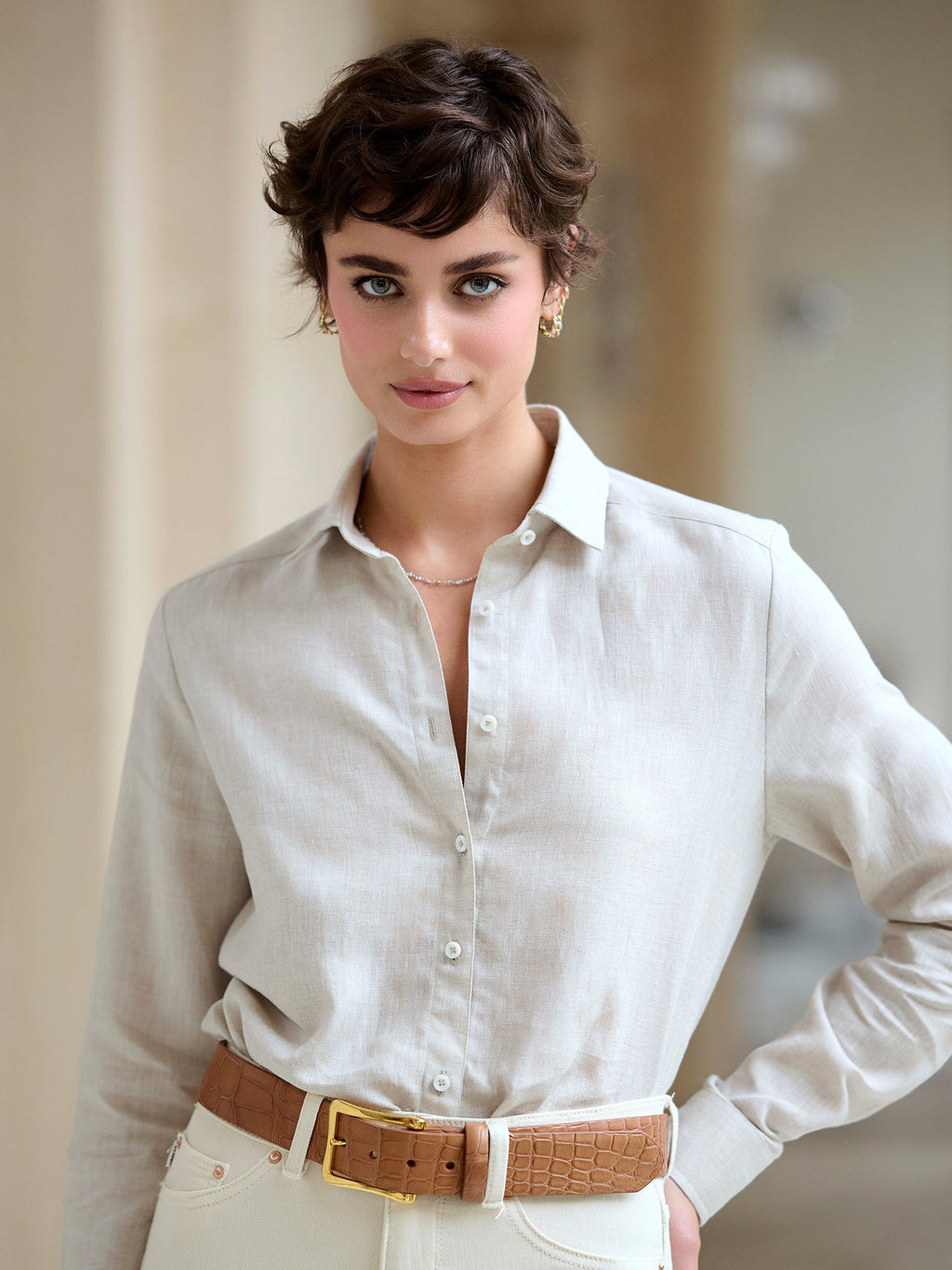 Adeline Linen Shirt