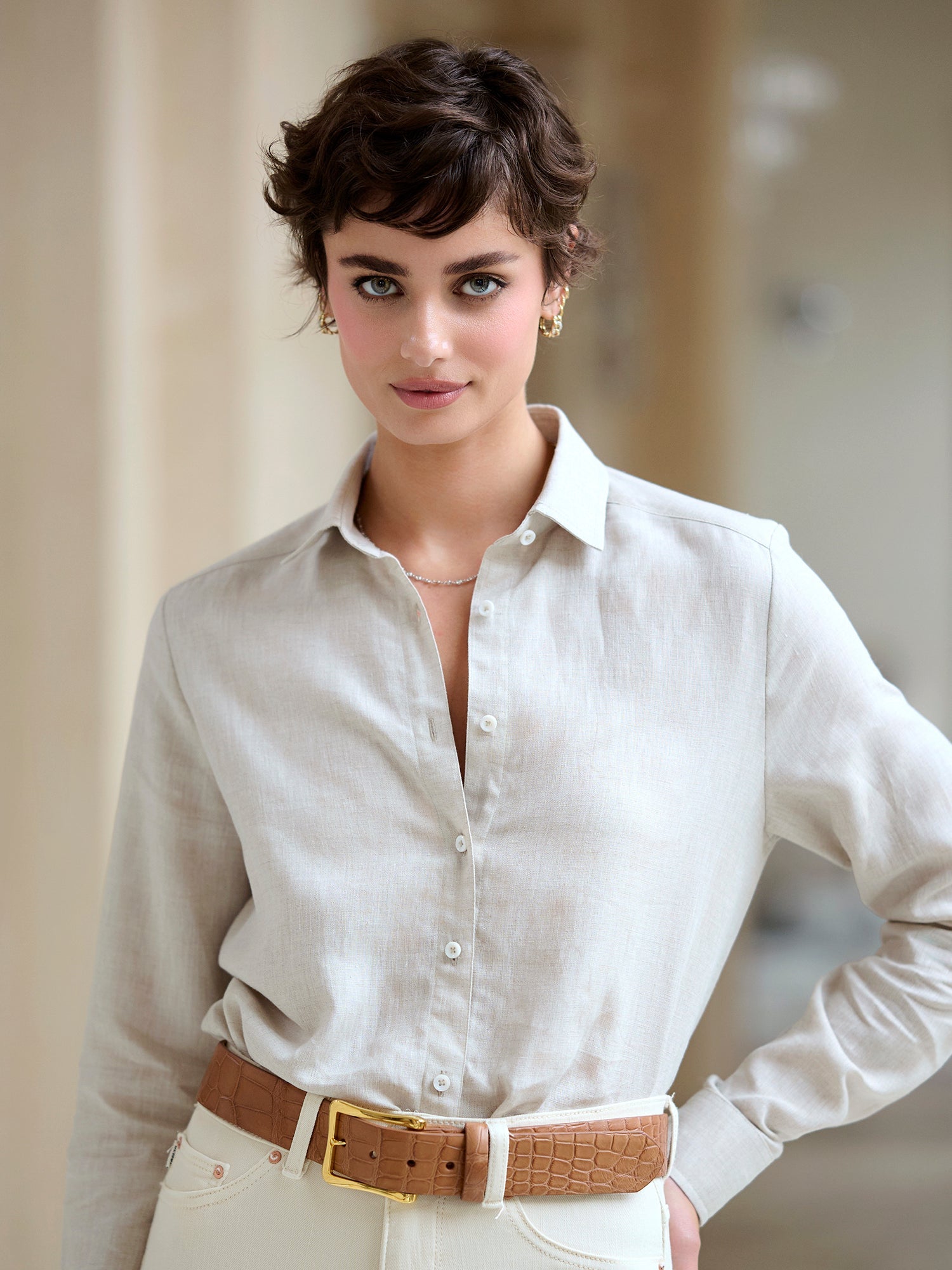 Adeline Linen Shirt